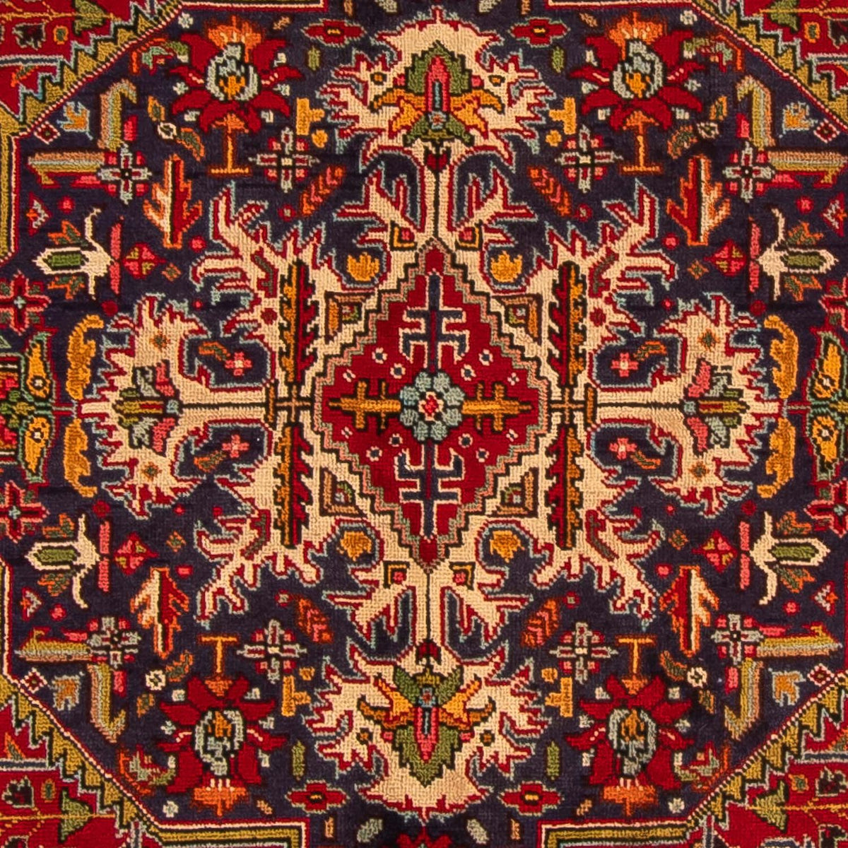 Alfombra persa - Tabriz - 295 x 200 cm - rojo claro