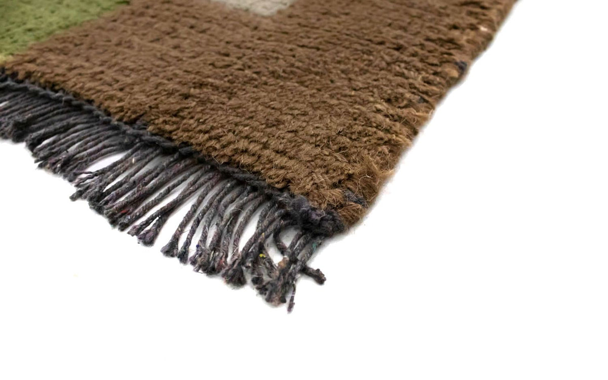 Alfombra de Nepal - 140 x 70 cm - gris