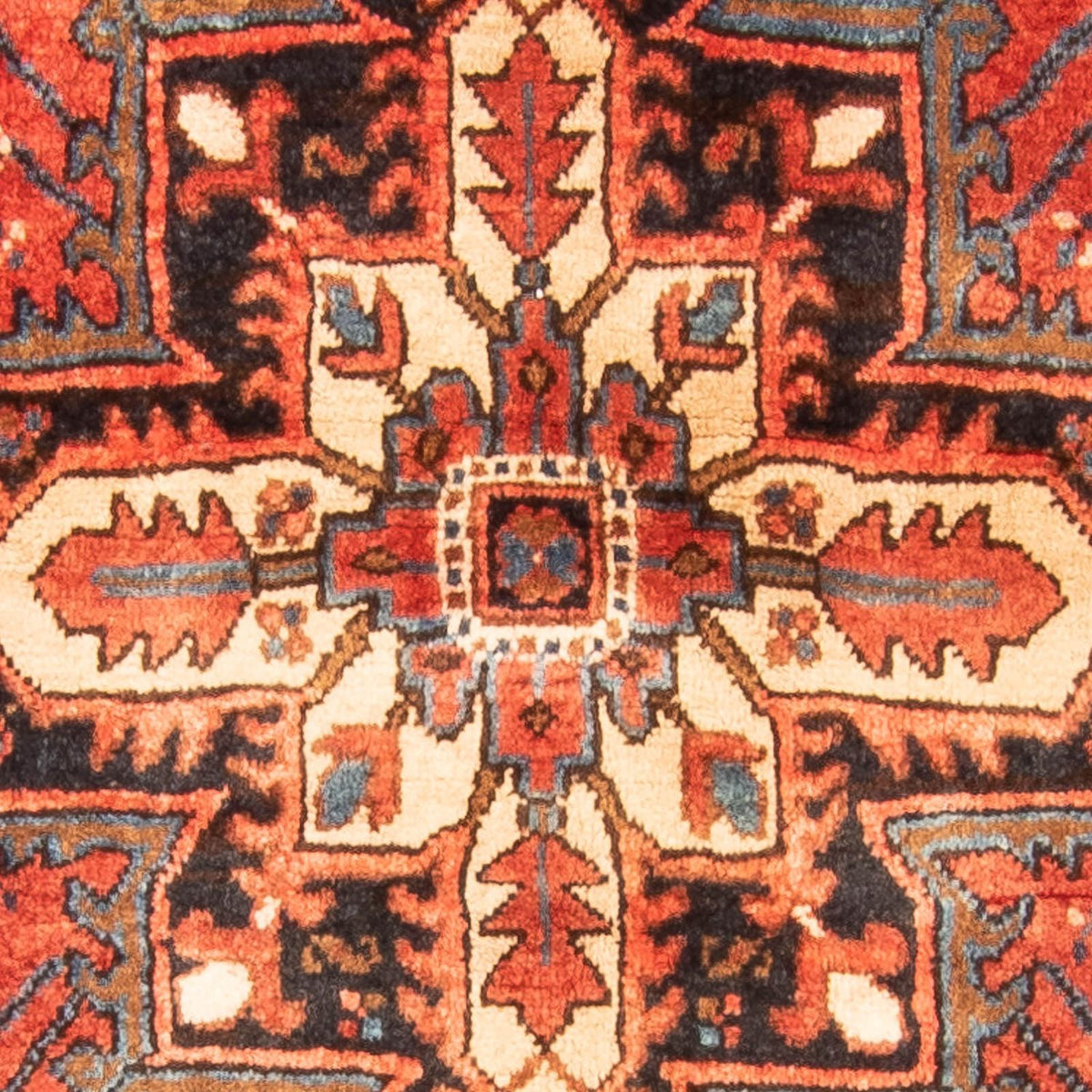 Alfombra de pasillo Alfombra persa - Nómada - 258 x 112 cm - rojo