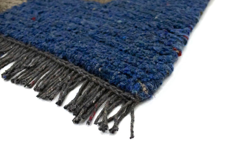 Alfombra de Nepal - 140 x 70 cm - gris