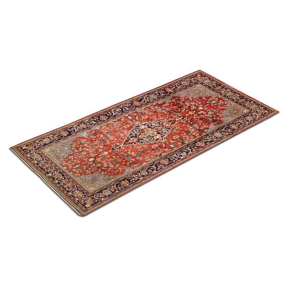 Alfombra de pasillo Alfombra persa - Clásica - 237 x 108 cm - rojo