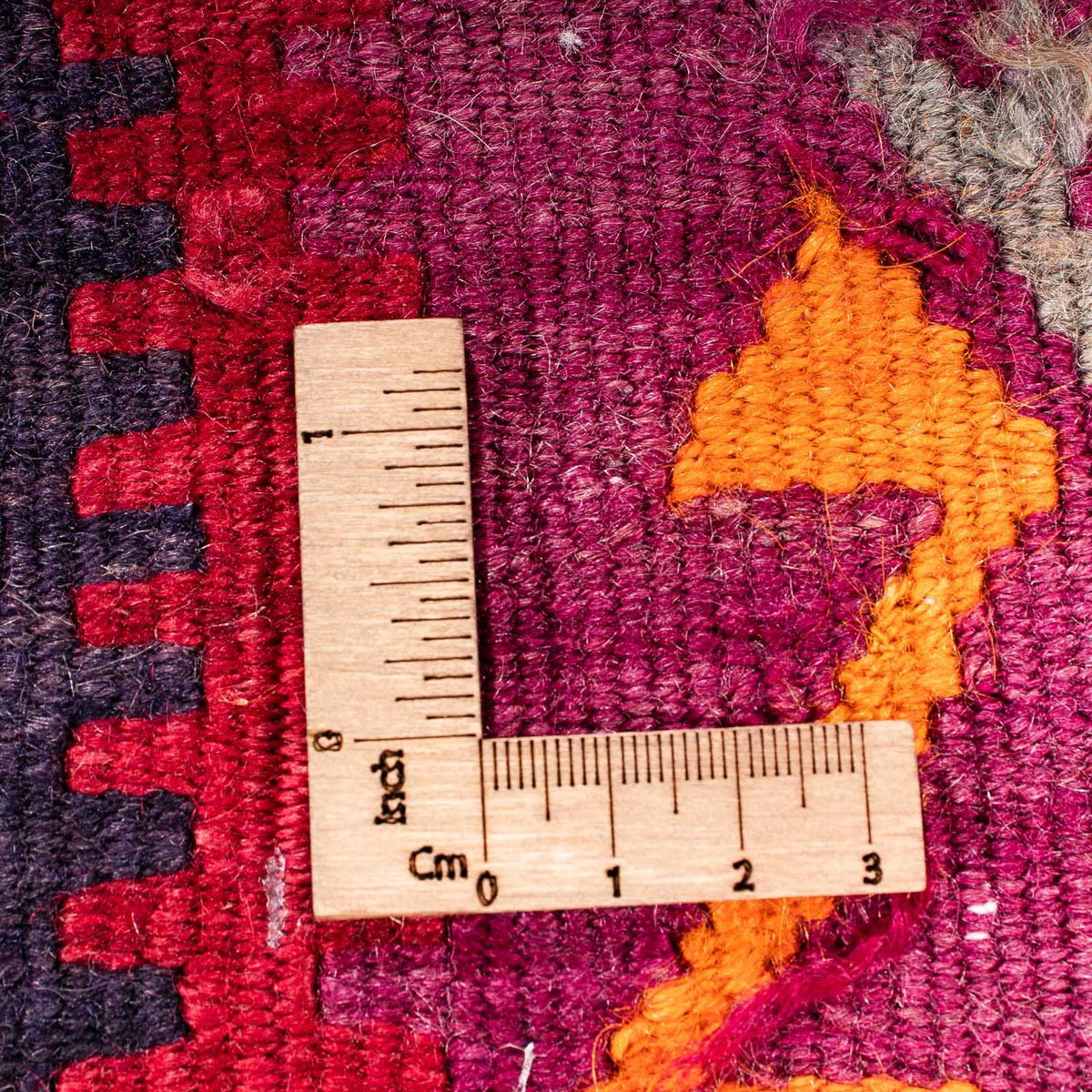 Alfombra de pasillo Alfombra Kelim - Antigua - 375 x 140 cm - multicolor