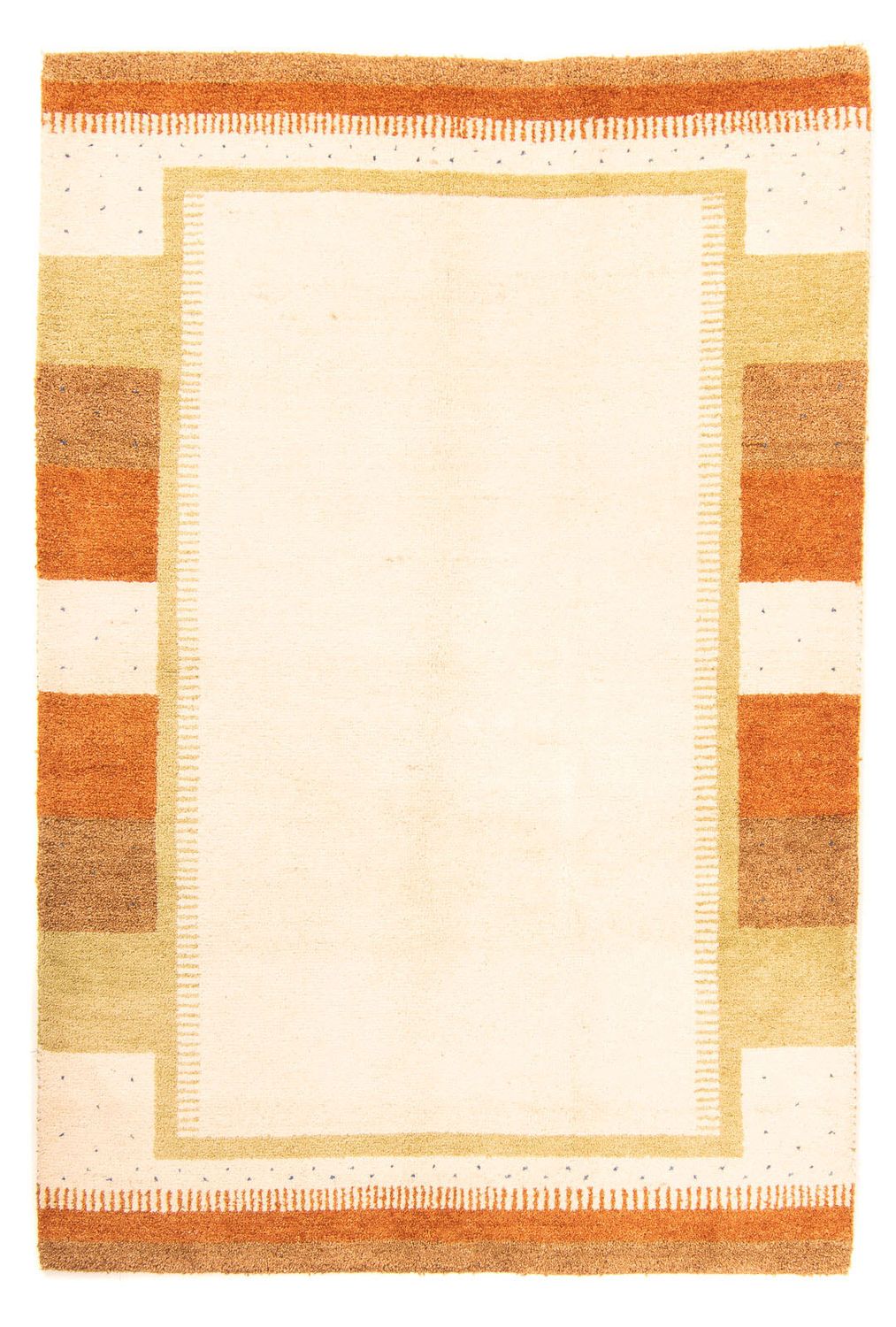 Alfombra Gabbeh - Indus - 203 x 139 cm - beige