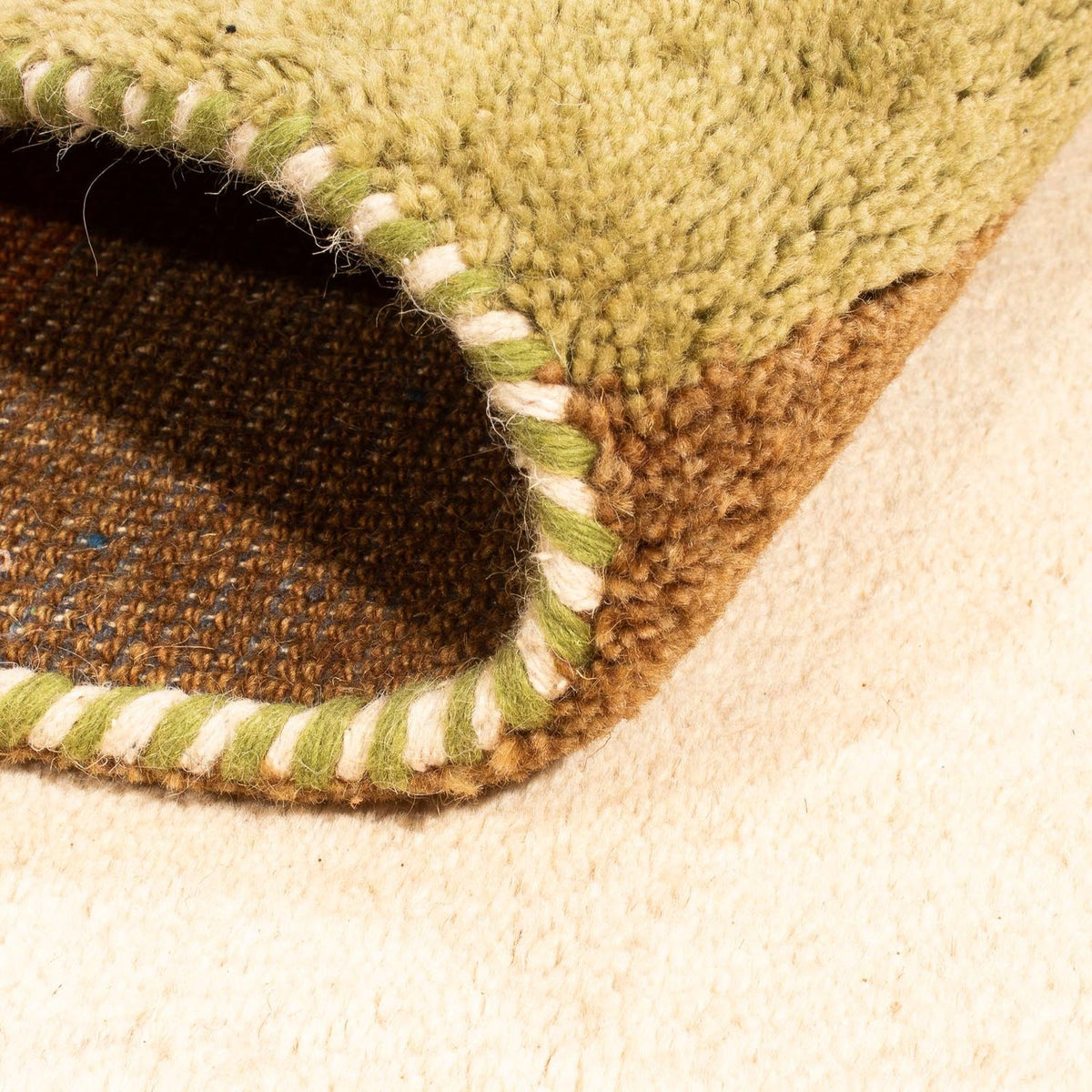 Alfombra Gabbeh - Indus - 203 x 139 cm - beige