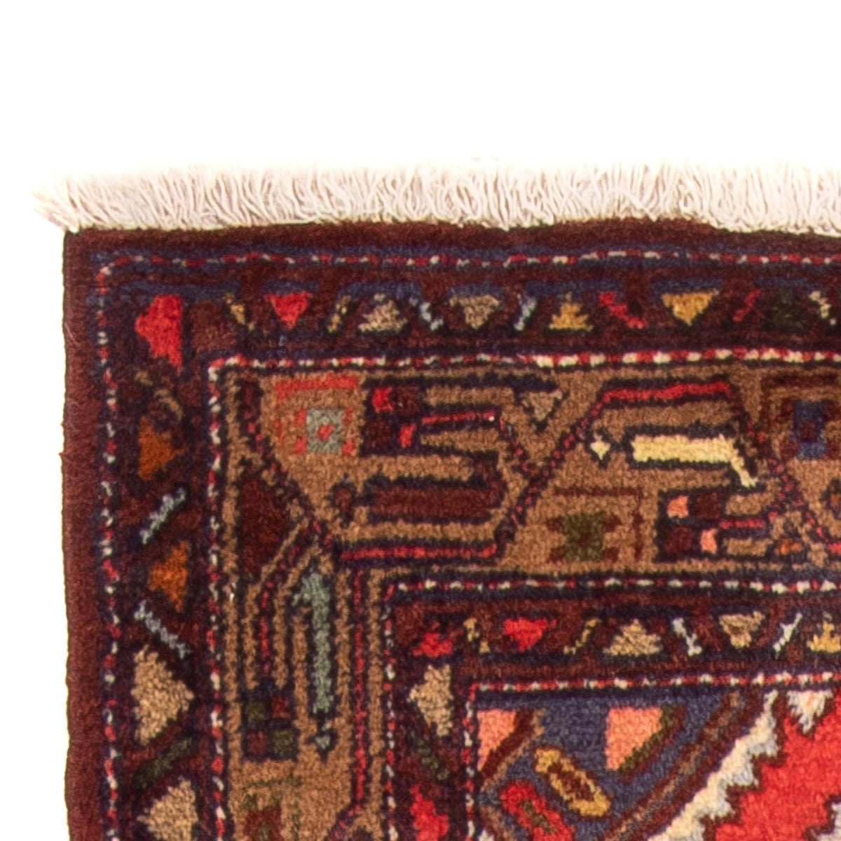 Alfombra de pasillo Alfombra persa - Nómada - 190 x 75 cm - rojo