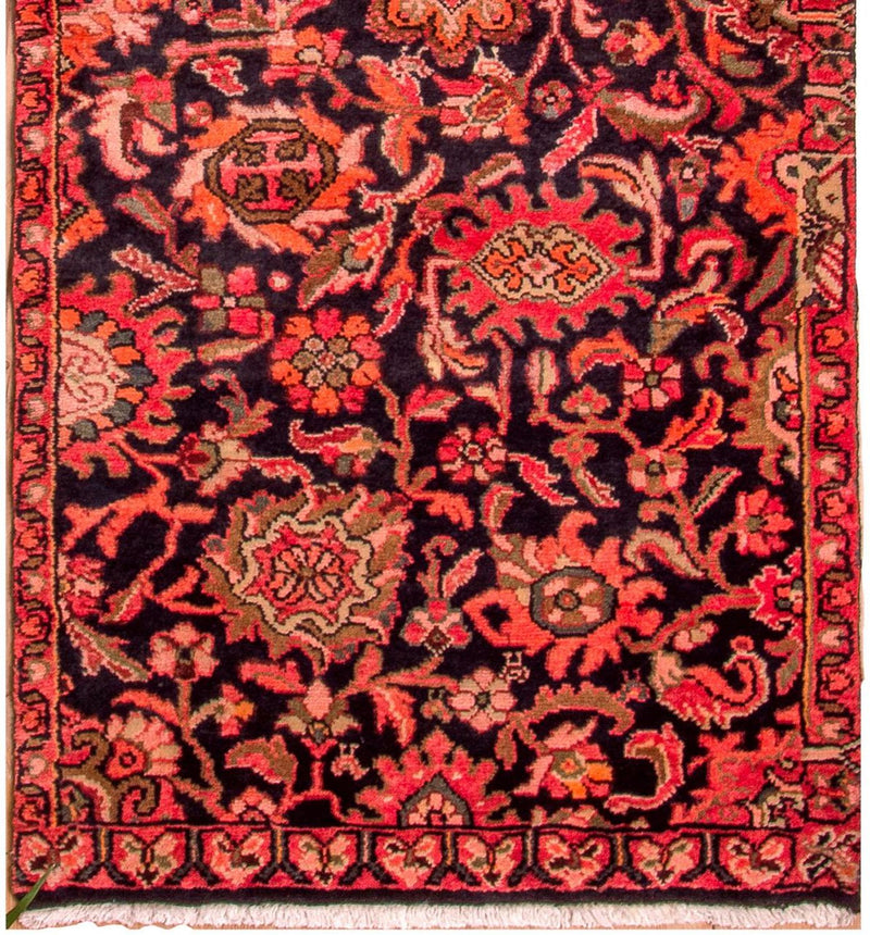 Alfombra de pasillo Alfombra persa - Nómada - 187 x 85 cm - azul oscuro