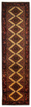 Alfombra de pasillo Alfombra persa - Nómada - 286 x 76 cm - marrón