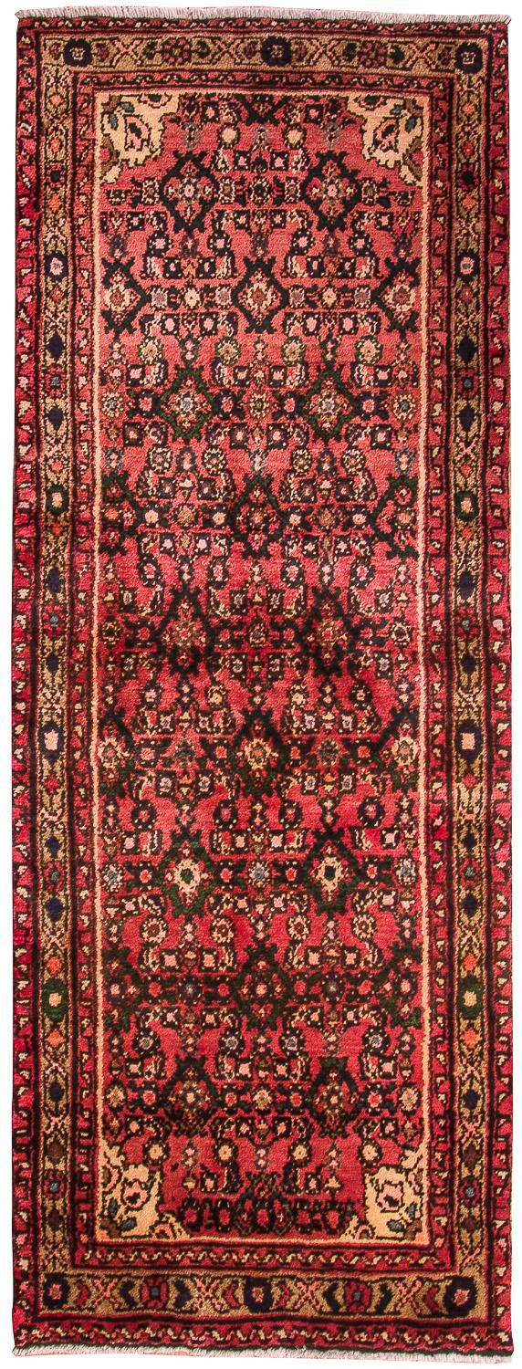 Alfombra de pasillo Alfombra persa - Nómada - 189 x 70 cm - rojo