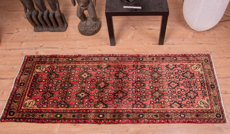 Alfombra de pasillo Alfombra persa - Nómada - 189 x 70 cm - rojo