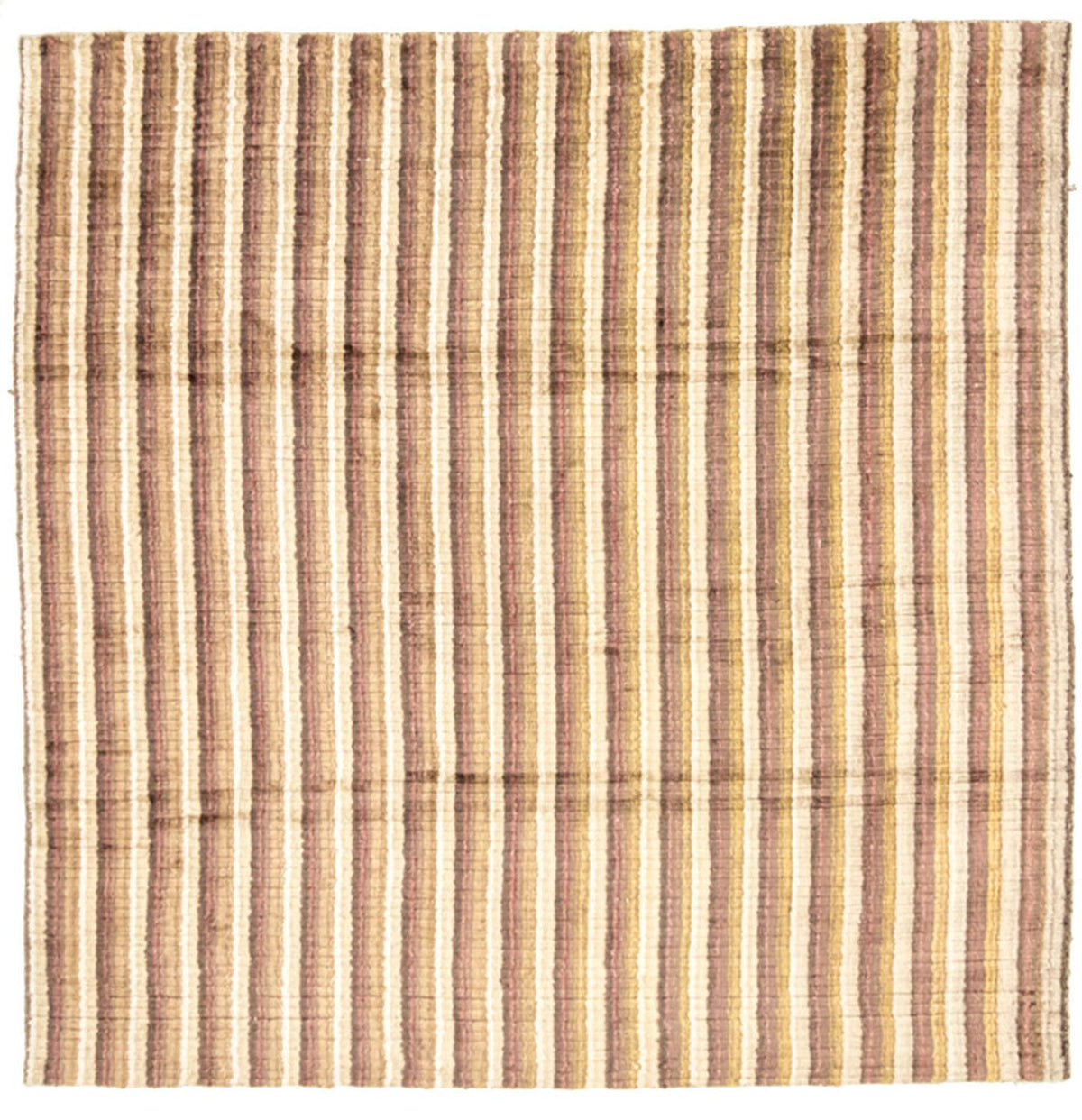 Alfombra de viscosa cuadrado - 200 x 200 cm - multicolor