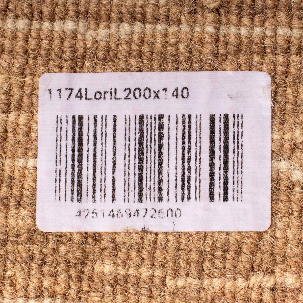 Alfombra Gabbeh - Loribaft Softy - 200 x 140 cm - marrón claro