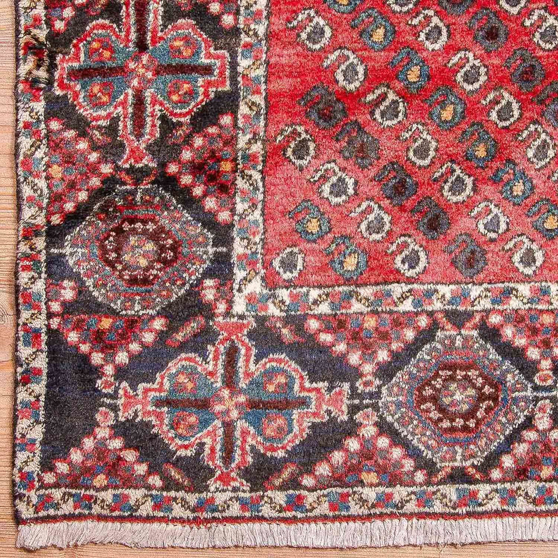 Alfombra persa - Nómada - 256 x 189 cm - rojo