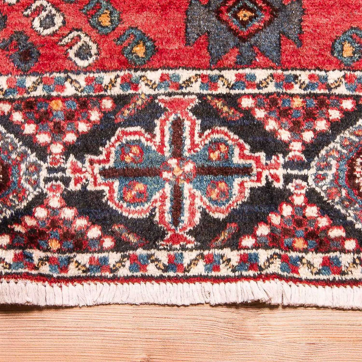 Alfombra persa - Nómada - 256 x 189 cm - rojo
