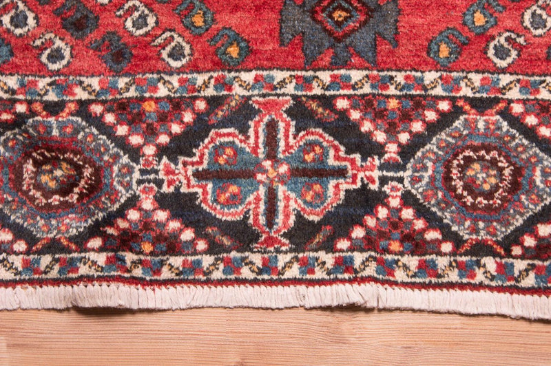 Alfombra persa - Nómada - 256 x 189 cm - rojo