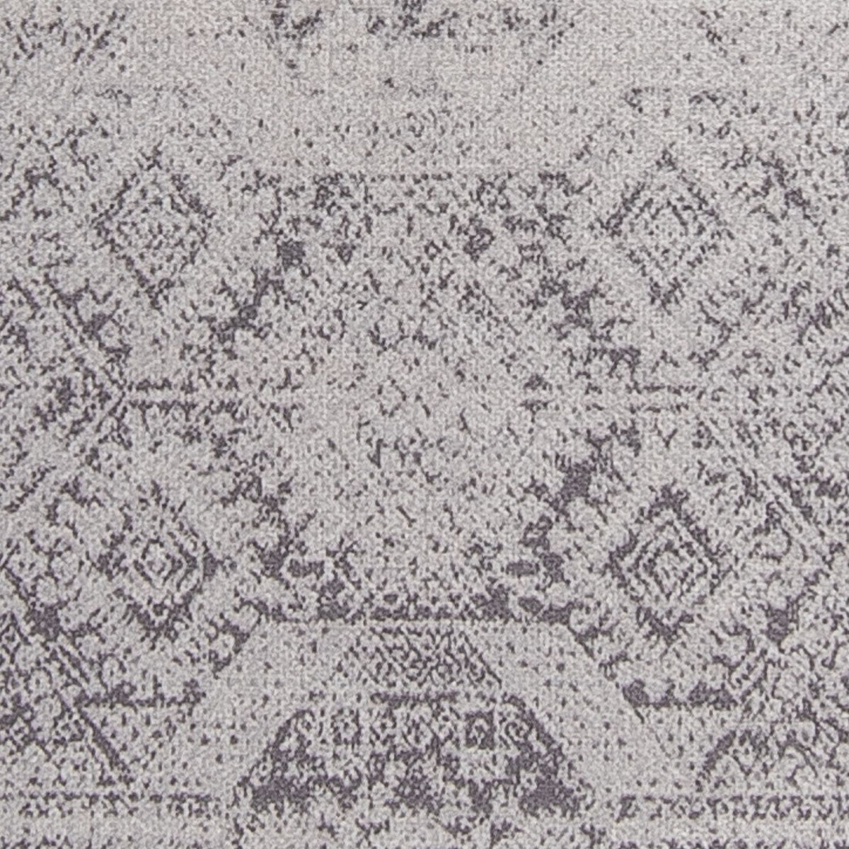 Alfombra moderna - 150 x 76 cm - plata