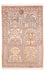 Alfombra de seda - Seda de Cachemira - 119 x 79 cm - multicolor