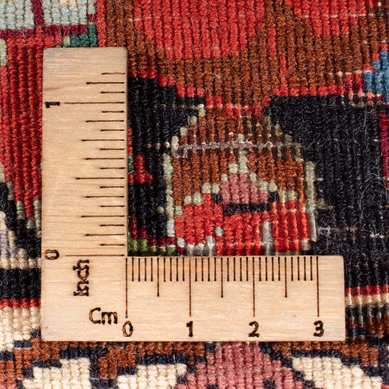 Alfombra persa - Bidjar - 350 x 250 cm - rojo