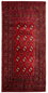 Alfombra Turkaman - 140 x 70 cm - rojo