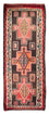 Alfombra de pasillo Alfombra Kelim - Antigua - 435 x 158 cm - marrón oscuro