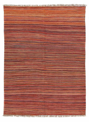 Alfombra Kelim - Splash - 198 x 140 cm - multicolor