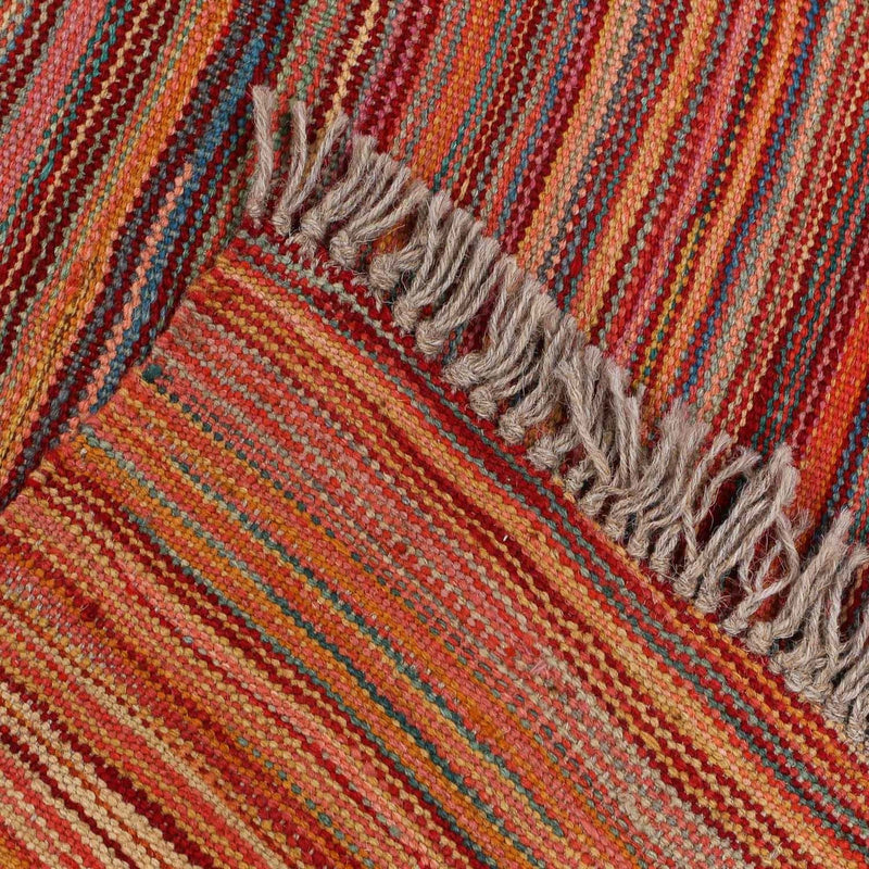 Alfombra Kelim - Splash - 198 x 140 cm - multicolor