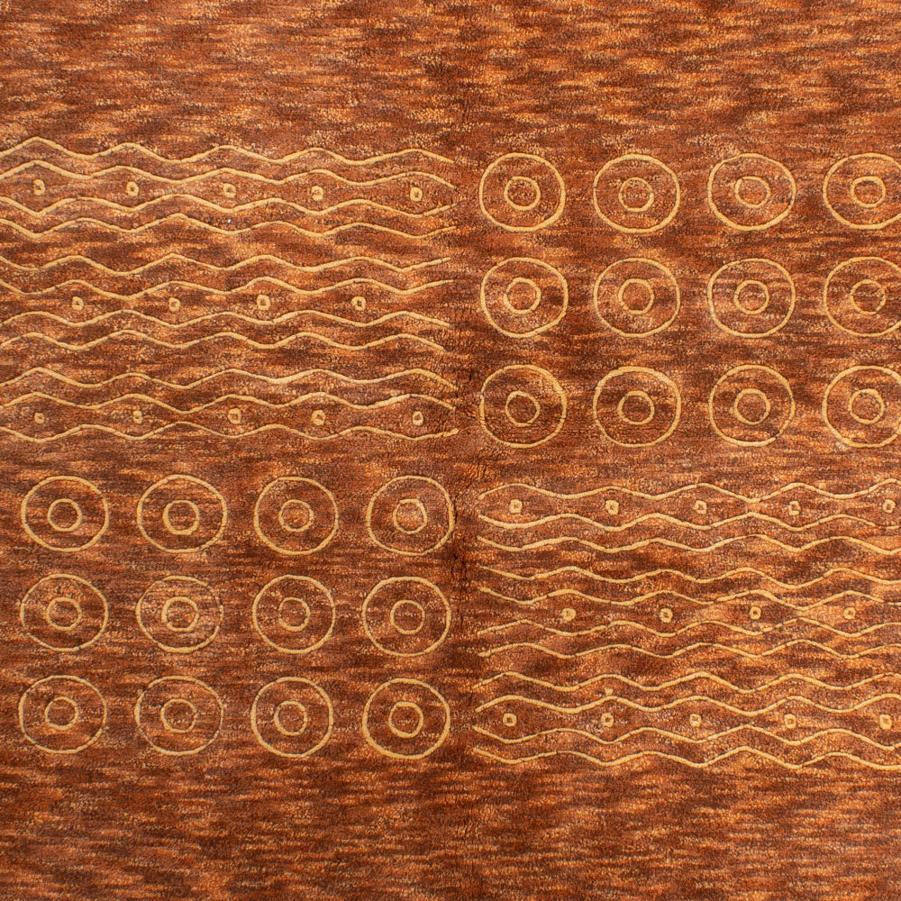 Alfombra de Nepal - Real - 239 x 170 cm - marrón