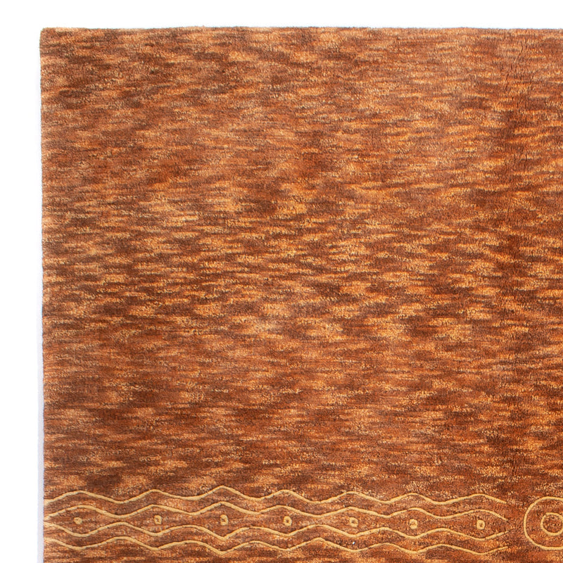 Alfombra de Nepal - Real - 239 x 170 cm - marrón