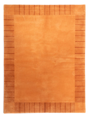 Alfombra de Nepal - Real - 235 x 174 cm - salmón