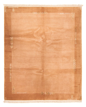 Alfombra de Nepal - 250 x 200 cm - salmón