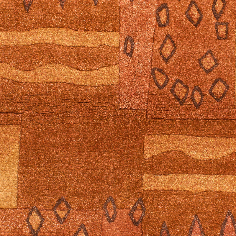 Alfombra de Nepal - 183 x 120 cm - marrón