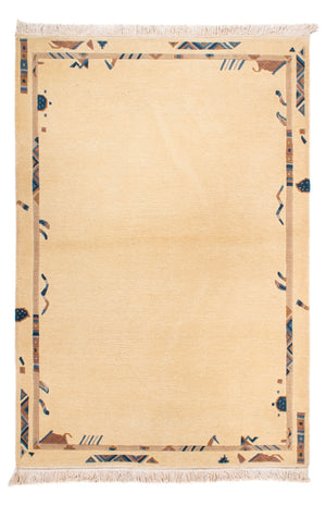 Alfombra de Nepal - 183 x 123 cm - beige