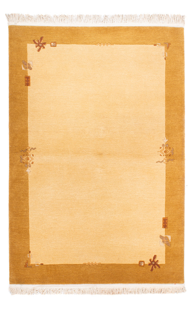 Alfombra de Nepal - 181 x 122 cm - beige