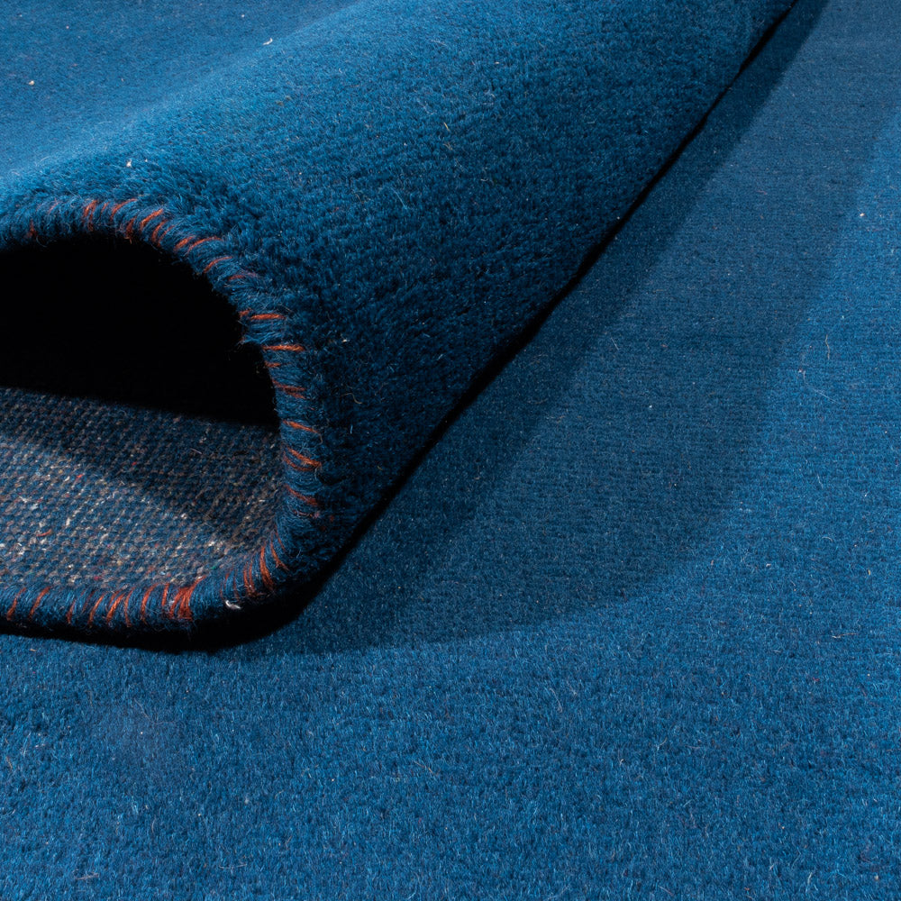 Alfombra Gabbeh - Indus - 396 x 280 cm - azul