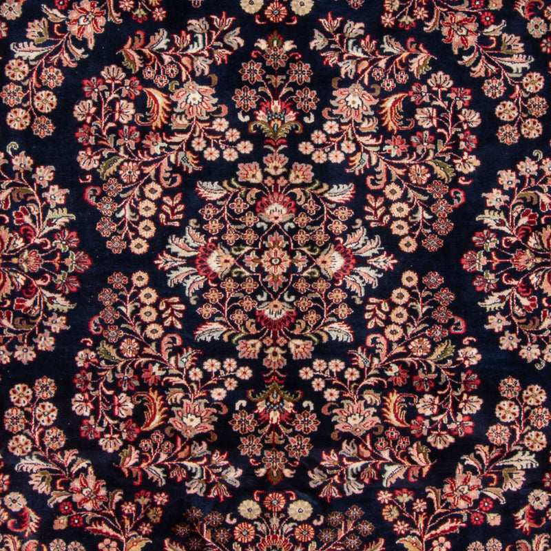 Alfombra oriental - Indus - 350 x 260 cm - azul oscuro