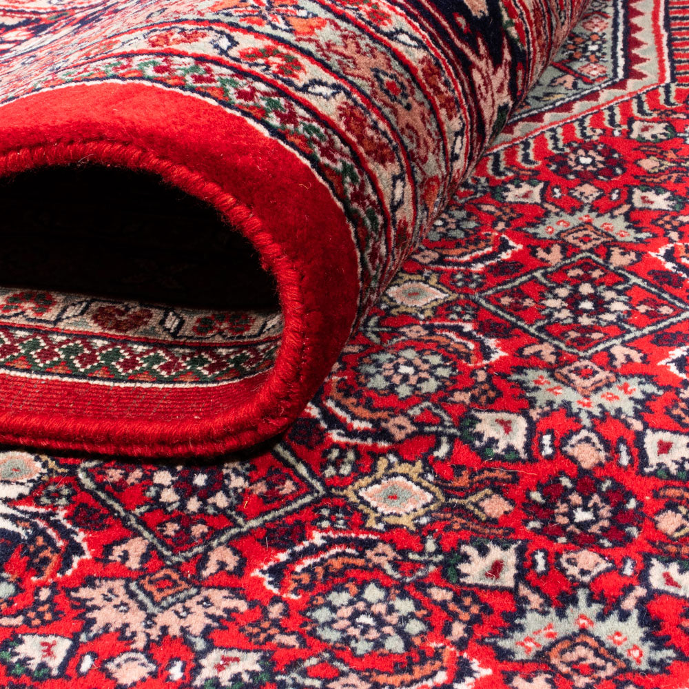 Alfombra oriental - Bidjar - Indus - Real - 348 x 252 cm - rojo