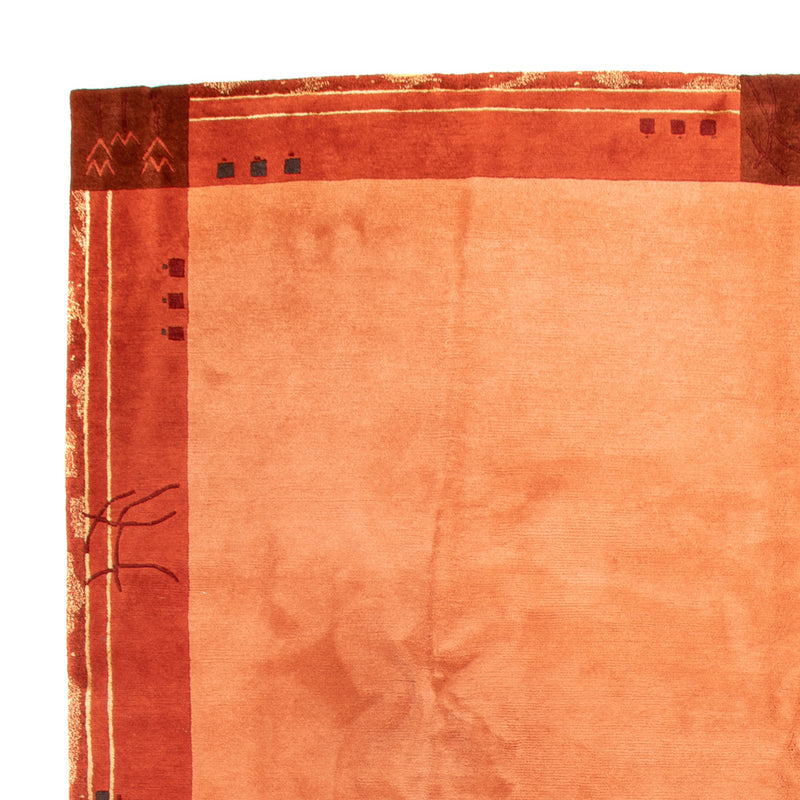 Alfombra de Nepal - Real - 396 x 301 cm - terracota