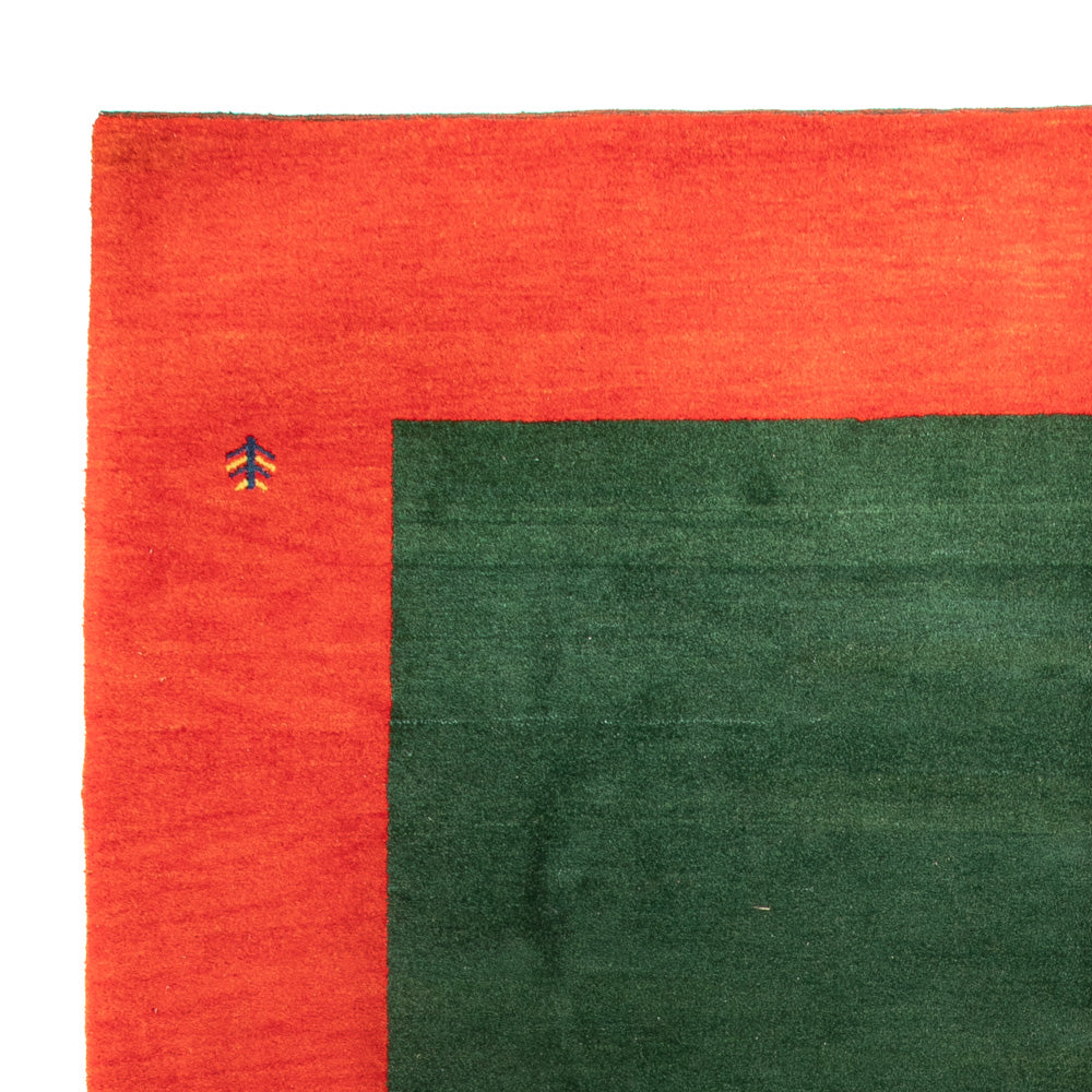 Alfombra Gabbeh - Indus - 395 x 310 cm - verde