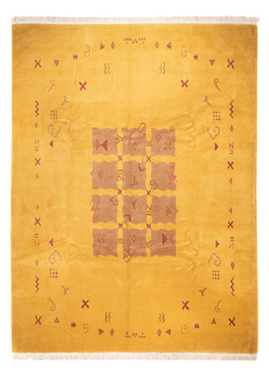 Alfombra de Nepal - 357 x 256 cm - oro