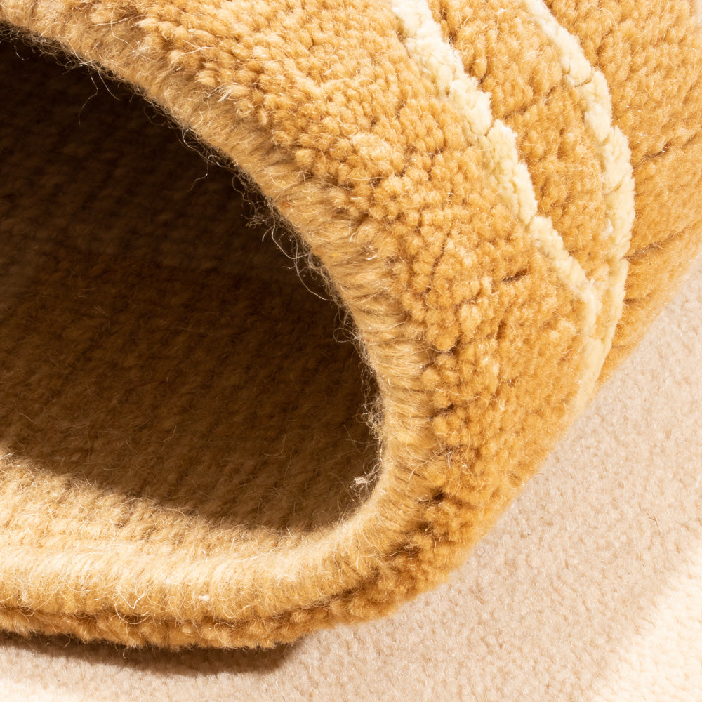 Alfombra de Nepal - Real - 160 x 90 cm - beige