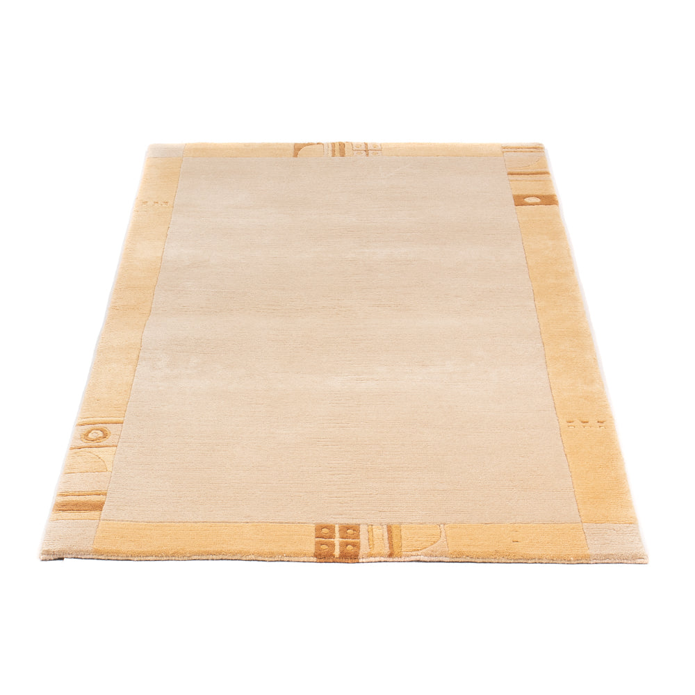 Alfombra de Nepal - Real - 153 x 84 cm - beige