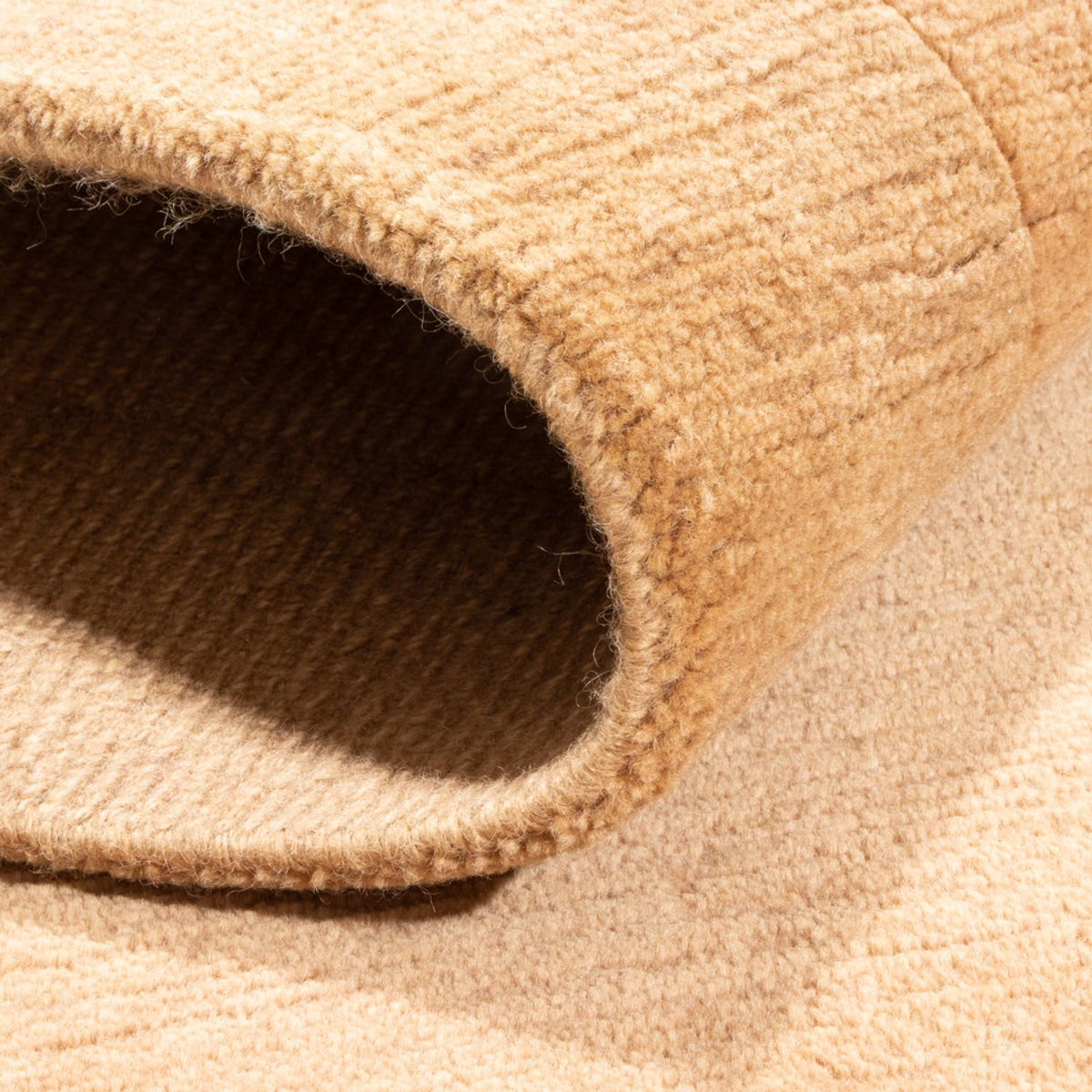 Alfombra de Nepal - Real - 165 x 92 cm - marrón claro