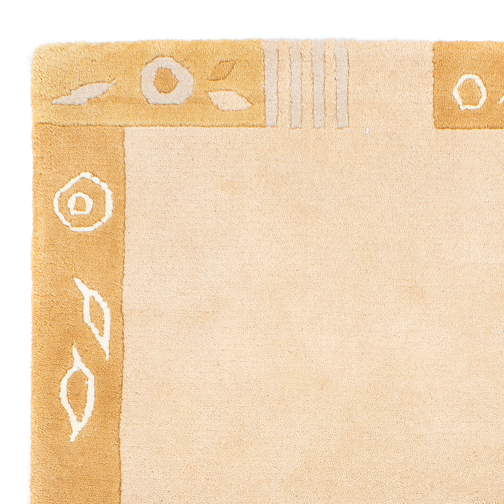 Alfombra de Nepal - Real - 160 x 90 cm - beige