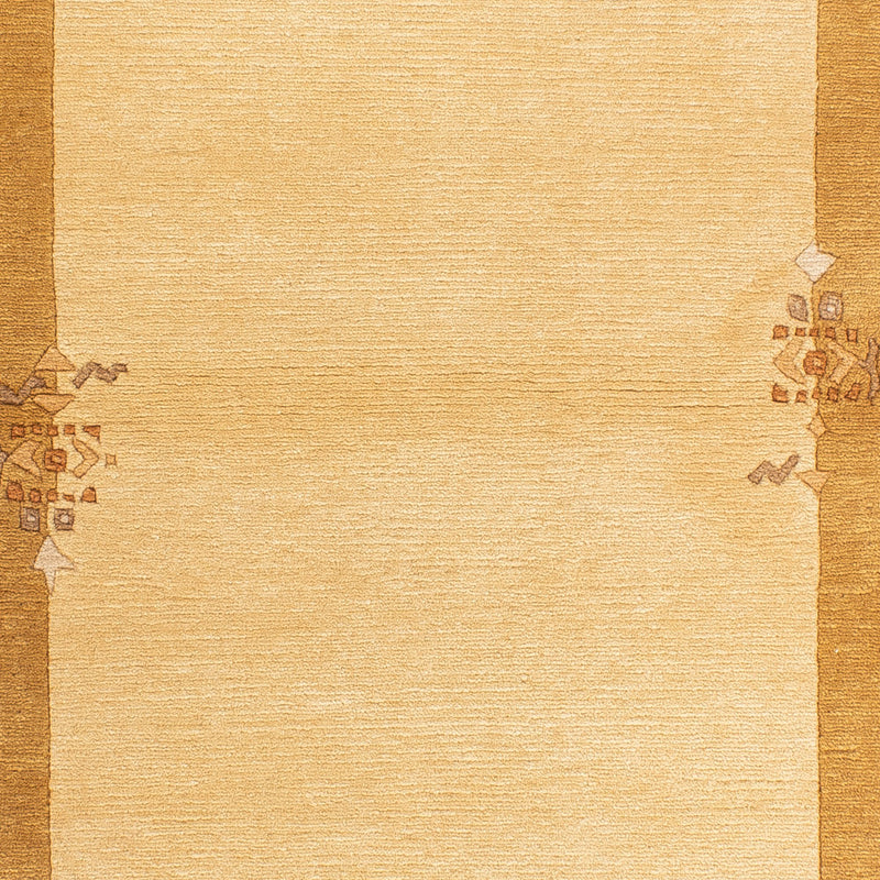 Alfombra de Nepal - Real - 143 x 74 cm - beige