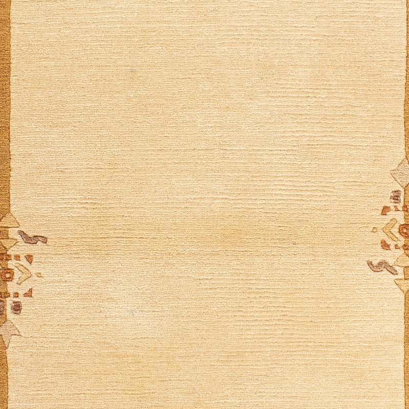 Alfombra de Nepal - Real - 138 x 71 cm - beige