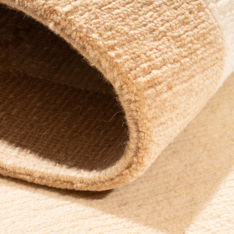 Alfombra de Nepal - Real - 141 x 72 cm - beige