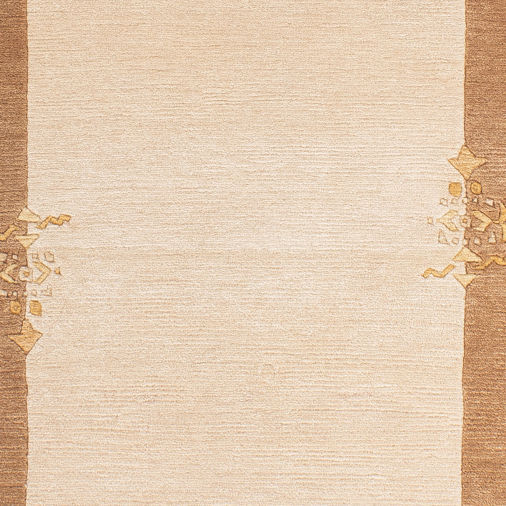 Alfombra de Nepal - Real - 139 x 72 cm - beige