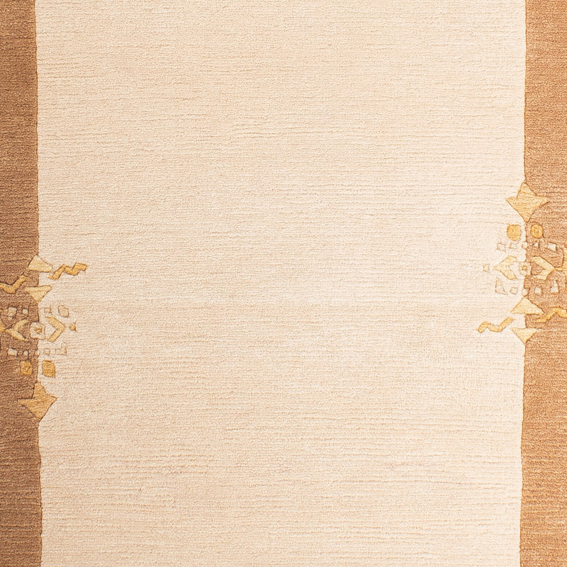 Alfombra de Nepal - Real - 144 x 71 cm - beige