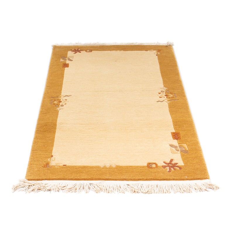 Alfombra de Nepal - Real - 144 x 71 cm - beige