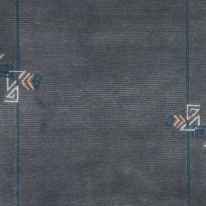 Alfombra de pasillo Alfombra de Nepal - 343 x 73 cm - azul