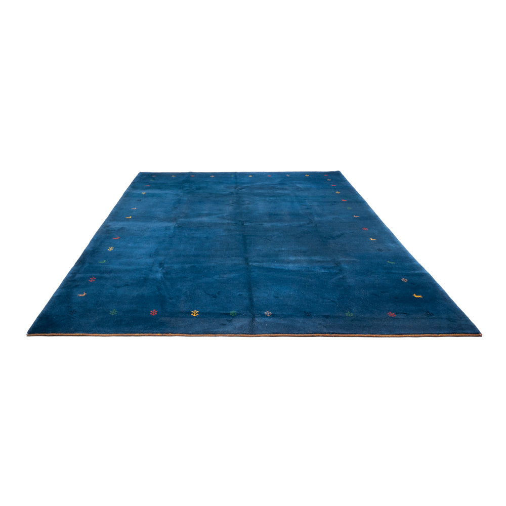 Alfombra Gabbeh - Indus - 395 x 309 cm - azul